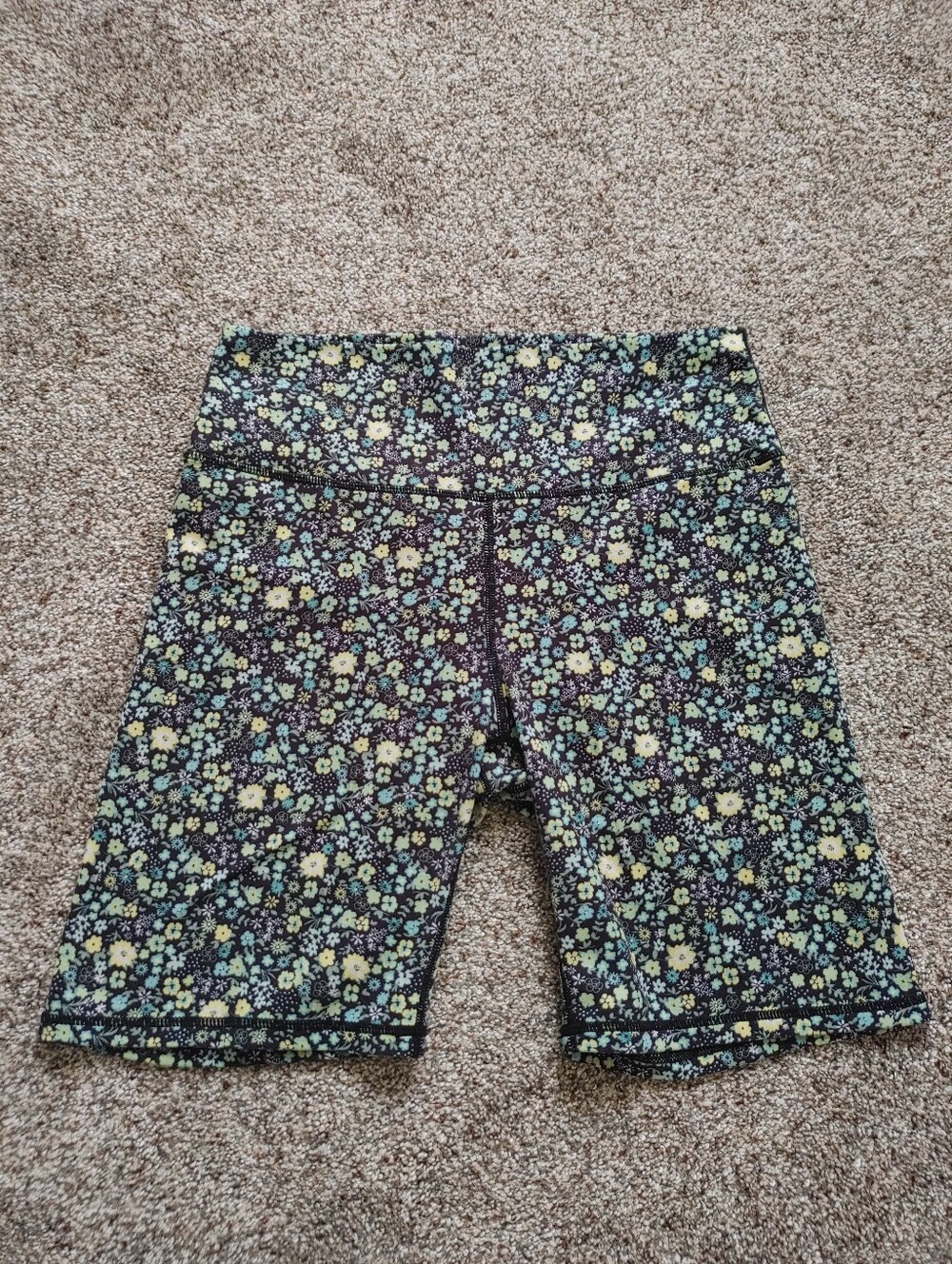 Senita Athletics Floral Bike Shorts